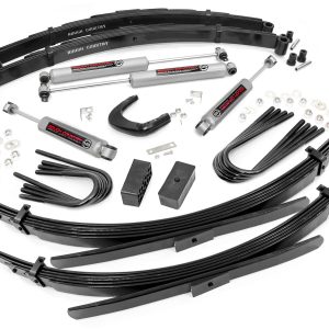 Rough Country 6 Inch Lift Kit 52 Inch Rear Springs Chevy/GMC 3/4-Ton Suburban/C25/K25 Truck (73-76)