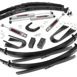 Rough Country 6 Inch Lift Kit 56 Inch RR Springs Chevy/GMC 3/4-Ton Suburban (77-91)/C25/K25 Truck (77-87)