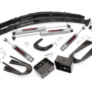 Rough Country 4 Inch Lift Kit RR Blocks Chevy/GMC C10/K10 Truck & SUV/K5 Blazer (73-76)