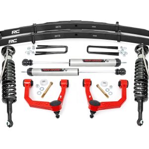 Rough Country 3.5 Inch Lift Kit Red UCA Vertex/V2 Toyota Tacoma 2WD/4WD (2005-2023)