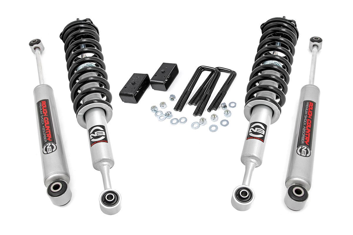 Rough Country 2 Inch Lift Kit Toyota Hilux 2WD/4WD (2006-2026)