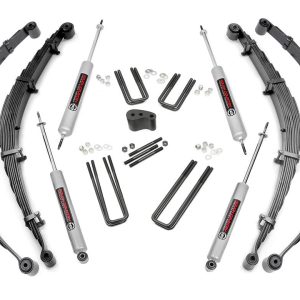 Rough Country 4 Inch Lift Kit Rear Springs Ford F-250 4WD (1977-1979)