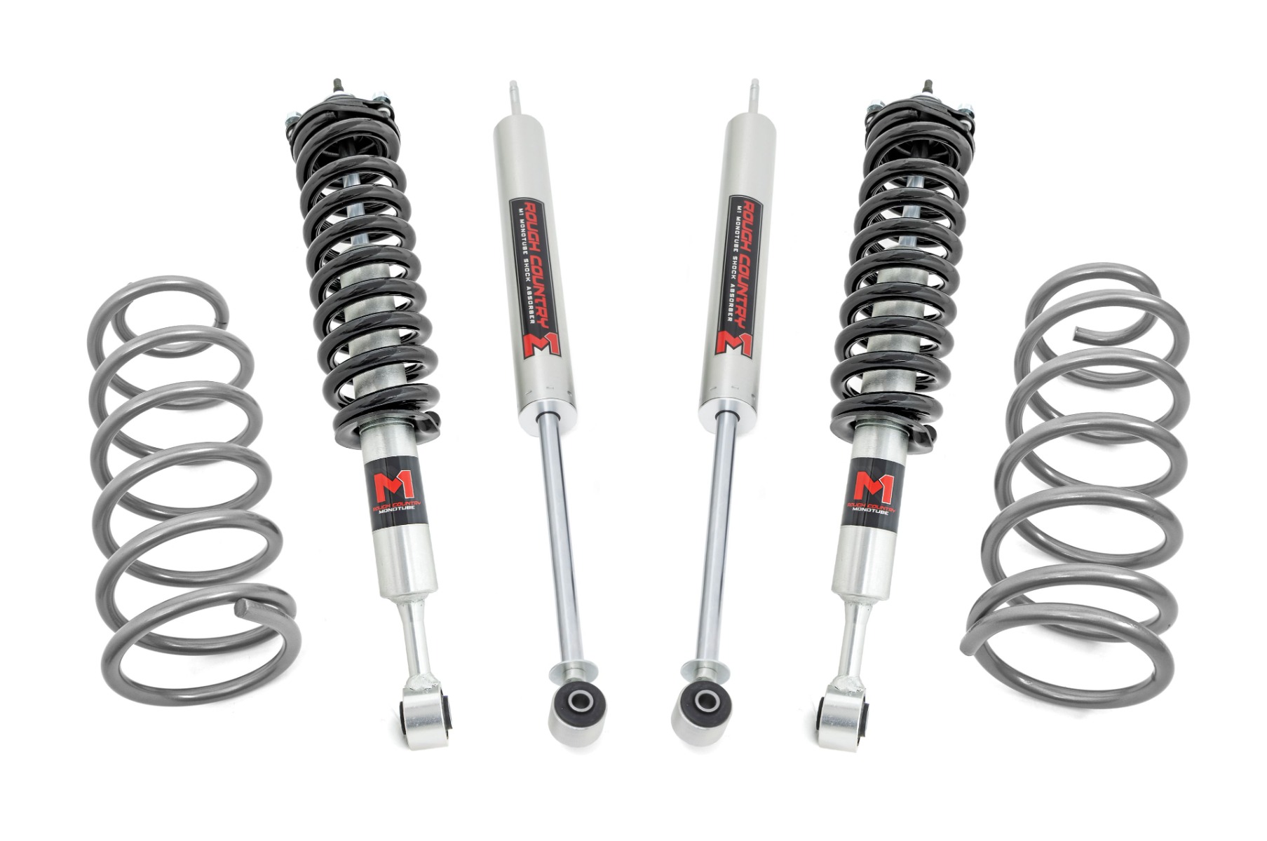 Rough Country 3 Inch Lift Kit RR Coils M1 Struts/M1 Toyota 4Runner 4WD (2010-2024)