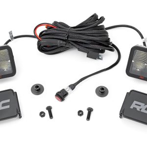Rough Country LED Light Kit Ditch Mount 2″ Spectrum Pair Spot Pattern Ford Bronco (21-26)