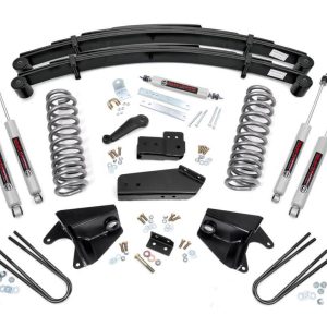 Rough Country 4 Inch Lift Kit Rear Springs Ford Bronco 4WD (1980-1996)