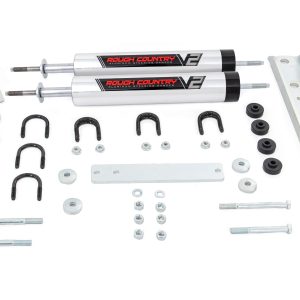 Rough Country V2 Steering Stabilizer Dual Ford Bronco/F-150/F-250 (1980-1998)