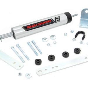 Rough Country V2 Steering Stabilizer Ford Bronco/F-150/F-250 (1980-1998)