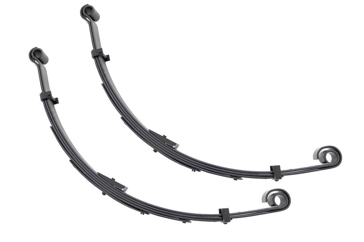 Rough Country Rear Leaf Springs 6″ Lift Pair Jeep Wrangler YJ 4WD (1987-1995)