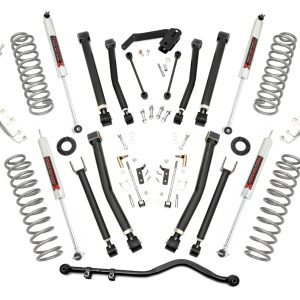 Rough Country 4 Inch Lift Kit X-Series M1 Jeep Wrangler Unlimited 2WD/4WD (2007-2018)