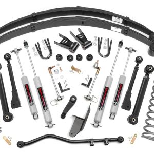 Rough Country 6.5 Inch Lift Kit X-Series Jeep Cherokee XJ 2WD/4WD (1984-2001)