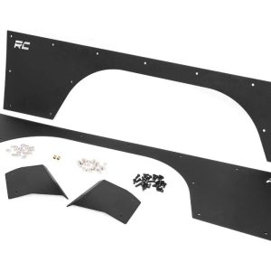 Rough Country Fender & Quarter Panel Armor Front Combo Jeep Cherokee XJ (84-96)