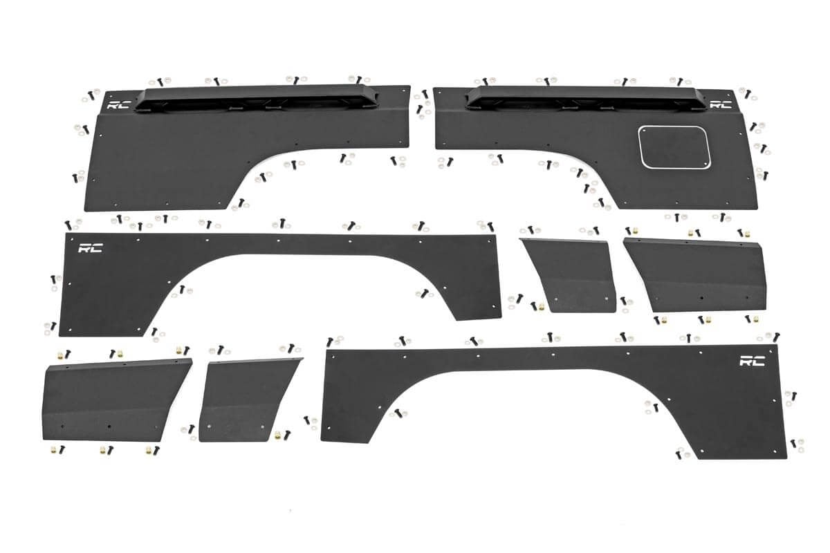 Rough Country Full Body Armor FR & RR Combo Jeep Cherokee XJ 2WD/4WD (1997-2001)