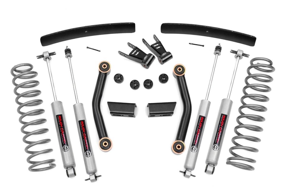 Rough Country 4.5 Inch Lift Kit Jeep Comanche MJ 4WD (1986-1992)