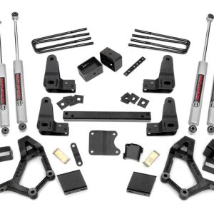 Rough Country 4-5 Inch Lift Kit Toyota Truck Standard Cab 4WD (1989-1995)