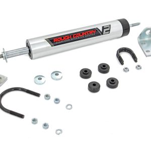 Rough Country V2 Steering Stabilizer Multiple Makes & Models (Dodge/Jeep)