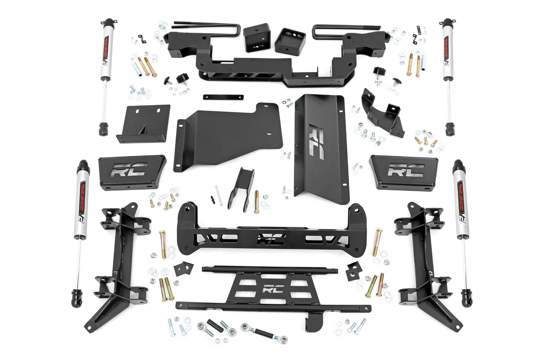 Rough Country 6 Inch Lift Kit 8-Lug V2 Chevy 3/4-Ton Suburban/C2500/K2500 Truck/C3500/K3500 Truck (88-00)