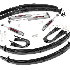 Rough Country 2 Inch Lift 52 Inch Rear Springs Chevy/GMC 3/4-Ton Suburban/C25/K25 Truck (77-87)