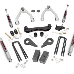 Rough Country 2-3 Inch Lift Kit Rear Blocks Chevy/GMC 1500 Truck & SUV 4WD (1988-1999)
