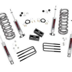 Rough Country 2 Inch Lift Kit Chevy/GMC 1500 Truck & SUV 2WD (1988-1999)