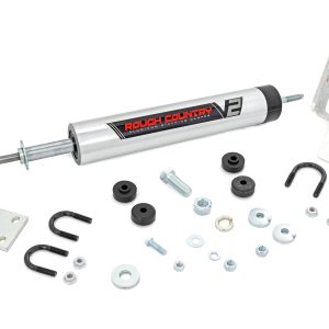 Rough Country V2 Steering Stabilizer 0-3 Inch Lift Chevy/GMC Sierra 1500/Silverado 1500/Tahoe/Yukon (92-06)