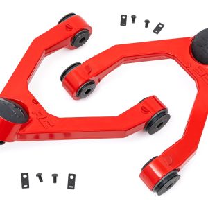 Rough Country Red Forged Upper Control Arms 2-3 Inch Lift Chevy/GMC 1500 Truck & SUV (88-99)
