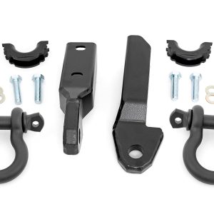 Rough Country Tow Hook to Shackle Bracket D-Ring Combo Chevy/GMC 1500 Truck & SUV (88-99)