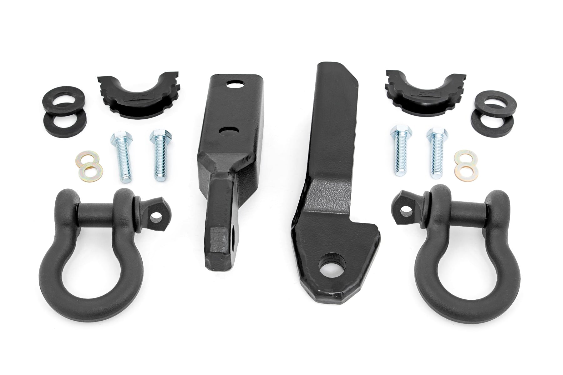 Rough Country Tow Hook to Shackle Bracket D-Ring Combo Chevy/GMC 1500 Truck & SUV (88-99)