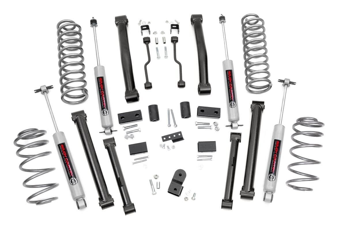 Rough Country 4 Inch Lift Kit Jeep Grand Cherokee ZJ 2WD/4WD (1993-1998)