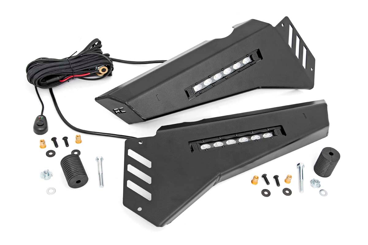 Rough Country Bumper Wings Stinger 6″ Led Combo Honda Pioneer 1000