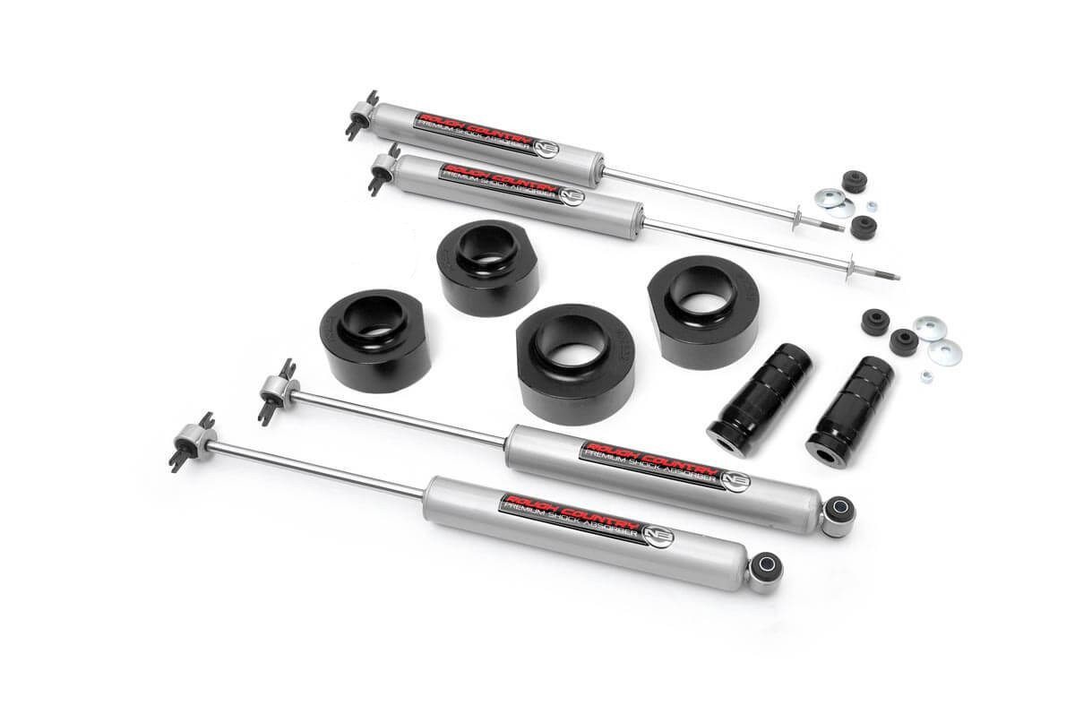 Rough Country 1.5 Inch Lift Kit Jeep Grand Cherokee ZJ 2WD/4WD (1993-1998)