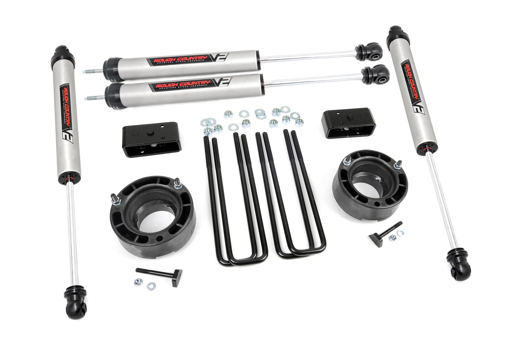 Rough Country 2.5 Inch Lift Kit V2 Ram 1500 4WD (1994-2001)