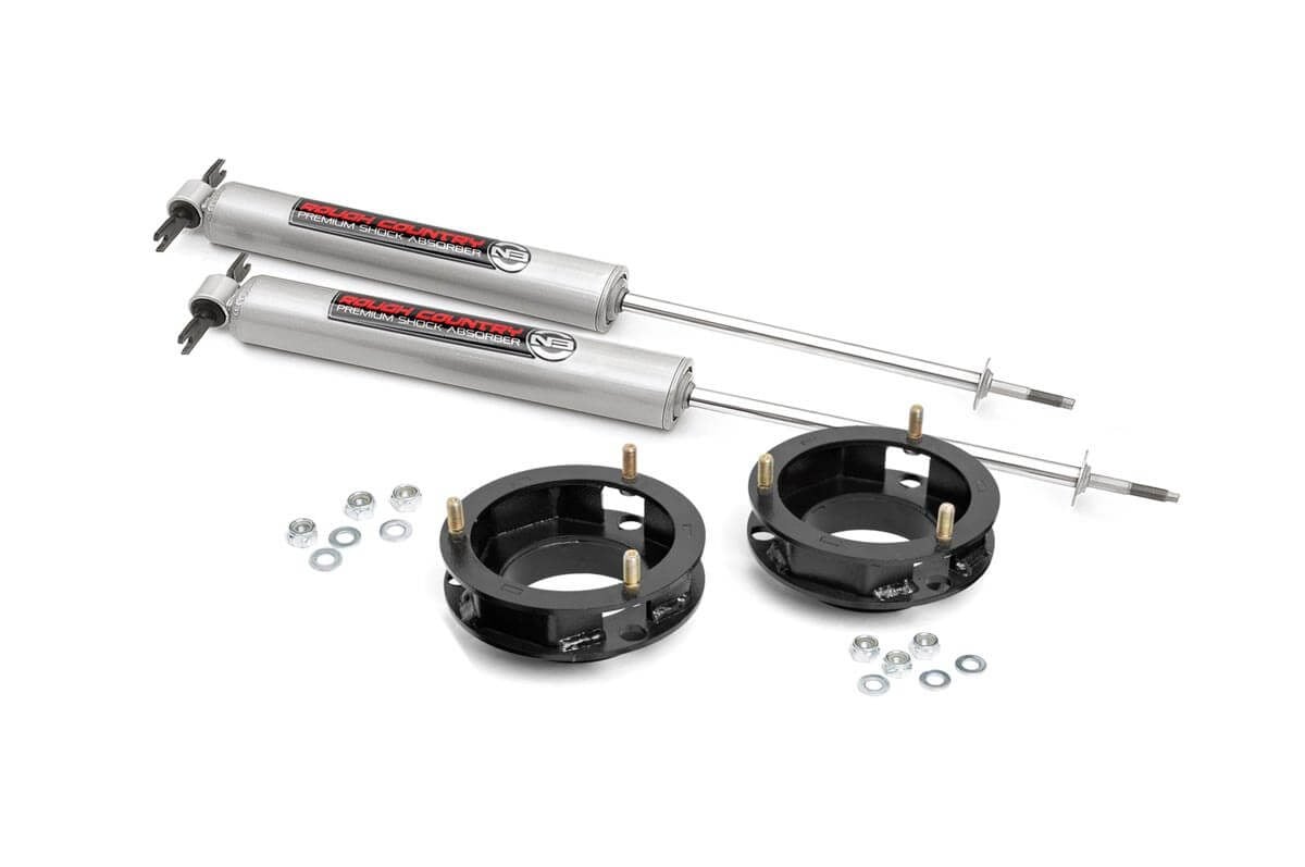 Rough Country 1.5 Inch Leveling Kit N3 Shocks Ram 2500 4WD (1994-2002)