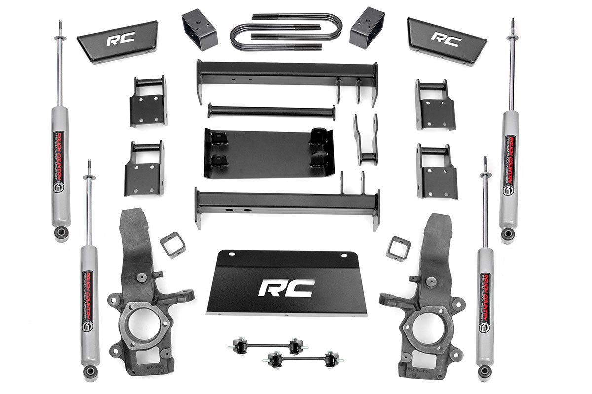 Rough Country 5 Inch Lift Kit Ford F-150 4WD (1997-2003)