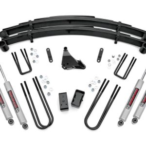 Rough Country 4 Inch Lift Kit Rear Blocks Ford F-250/F-350 Super Duty 4WD (1999-2004)