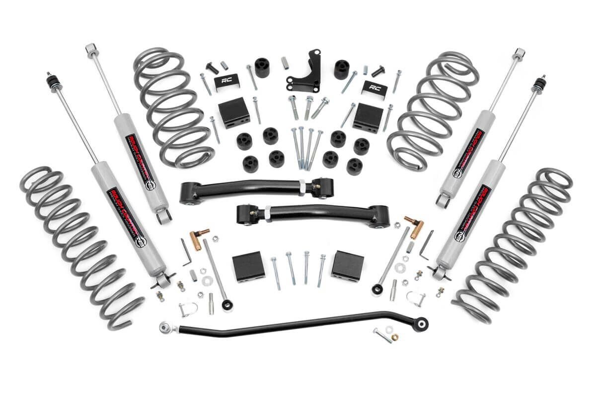 Rough Country 4 Inch Lift Kit X-Series Jeep Grand Cherokee WJ 2WD/4WD (1999-2004)