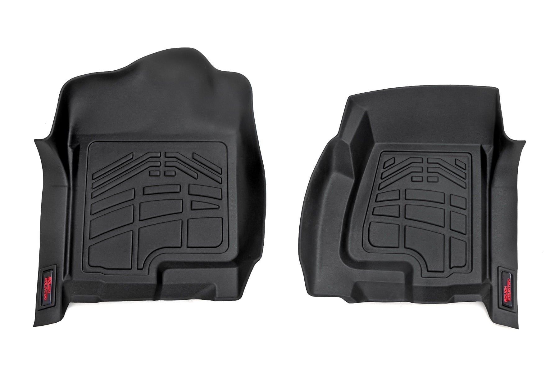 Rough Country Sure-Fit Floor Mats Front Chevy/GMC 1500 (99-06 & Classic)