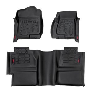 Rough Country Sure-Fit Floor Mats FR & RR Chevy/GMC 1500 (99-06 & Classic)