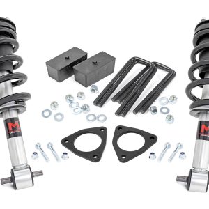 Rough Country 2.5 Inch Lift Kit Alu/Cast Steel M1 Strut Chevy/GMC 1500 (07-18)