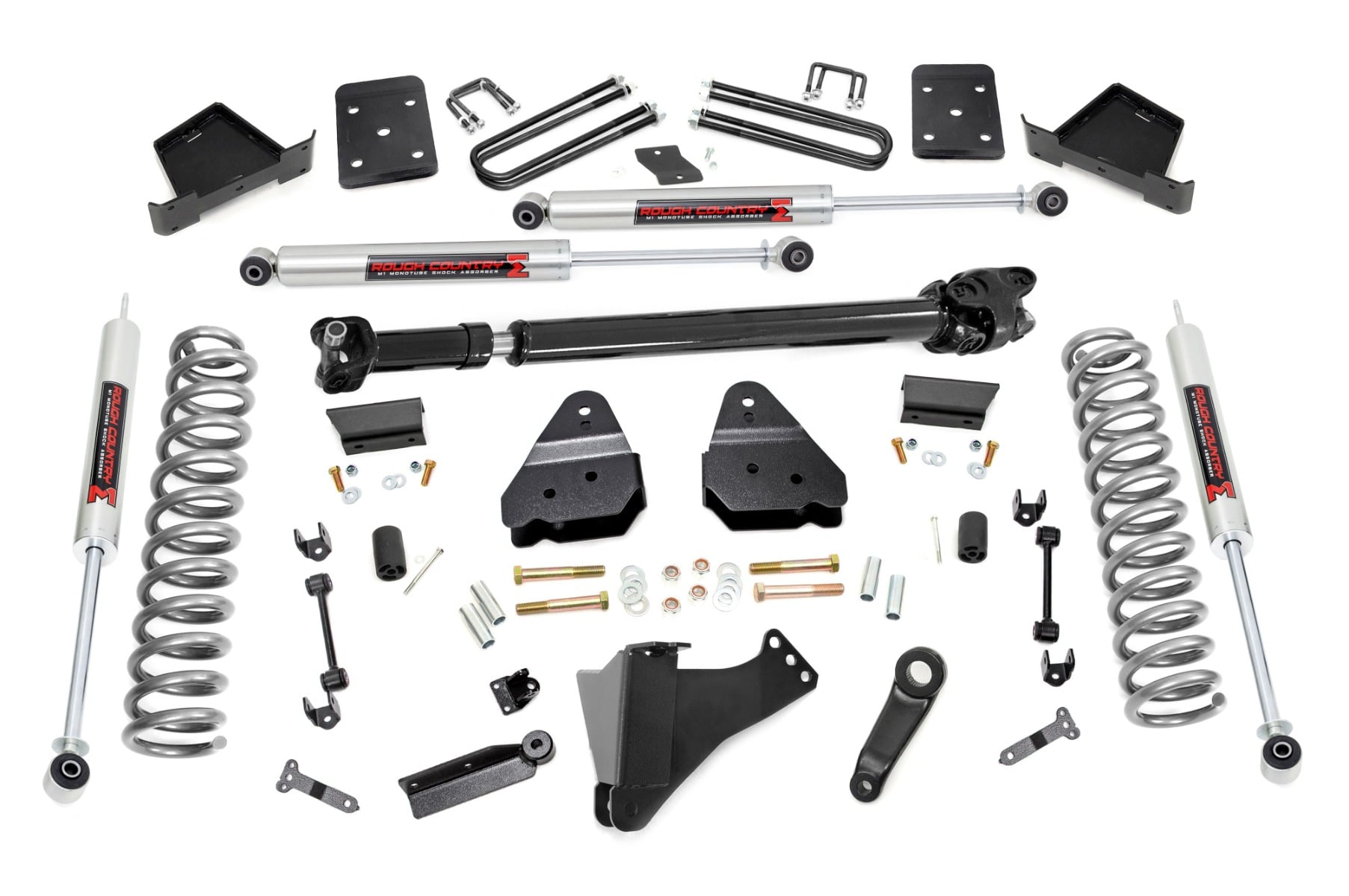 Rough Country 6 Inch Lift Kit Diesel OVLD D/S M1 Ford F-250/F-350 Super Duty (17-22)