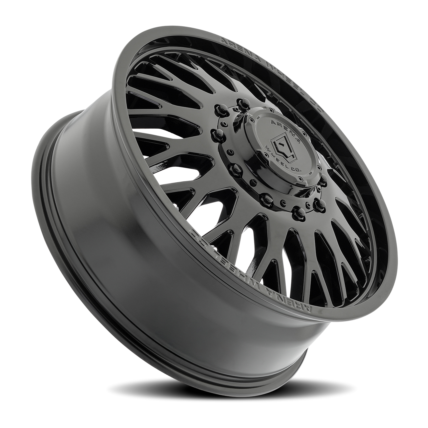 Arena Dually Monarch 22x8.25 10x225 +100 Glossy Black - Image 2
