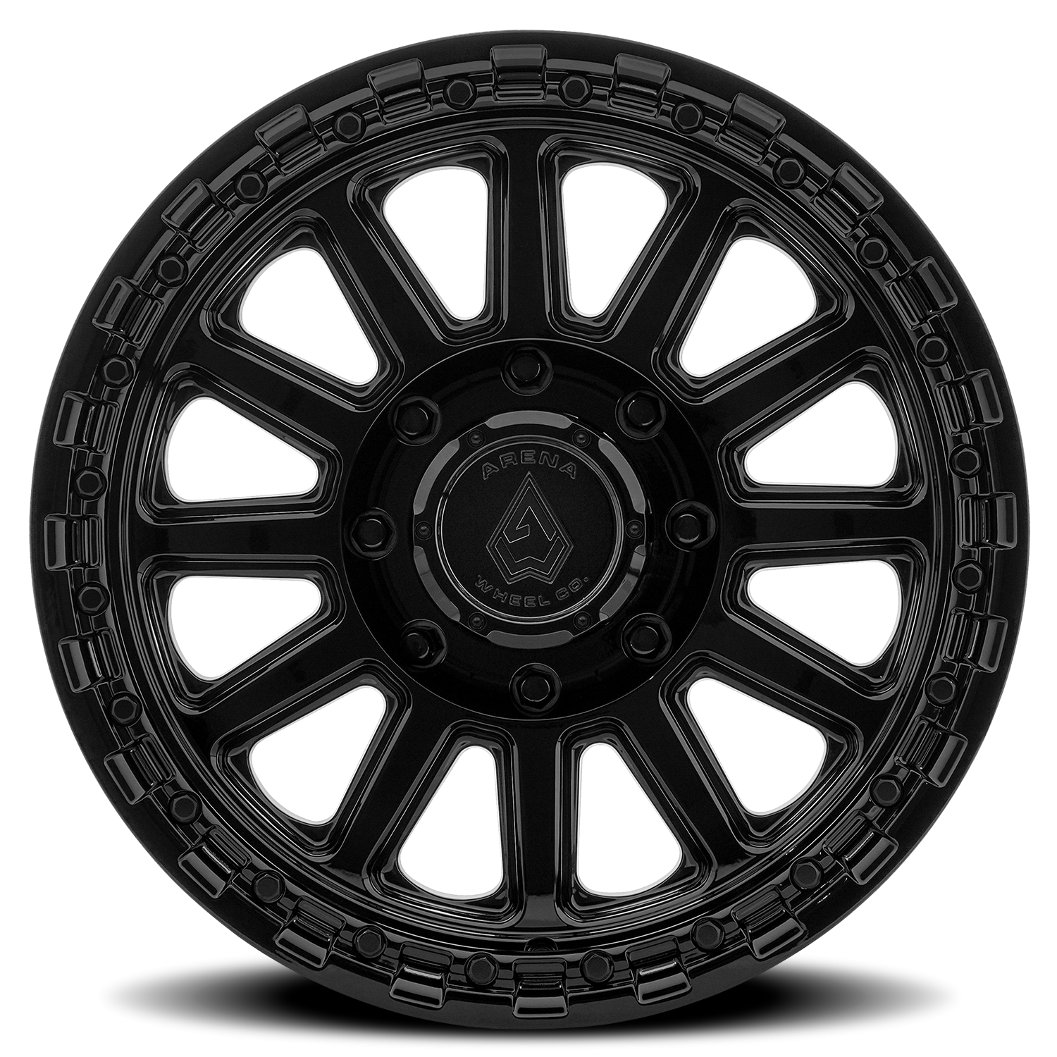 Arena Enduro 20x9 8x180 +12 Glossy Black - Image 3