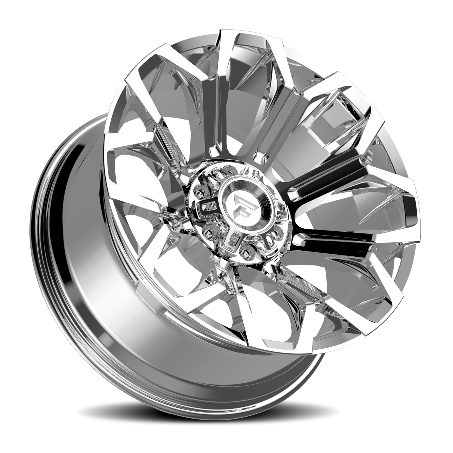 Fittipaldi Offroad Alpha Series 20x9 8x180 +18 Mirror Coat Chrome - Image 2