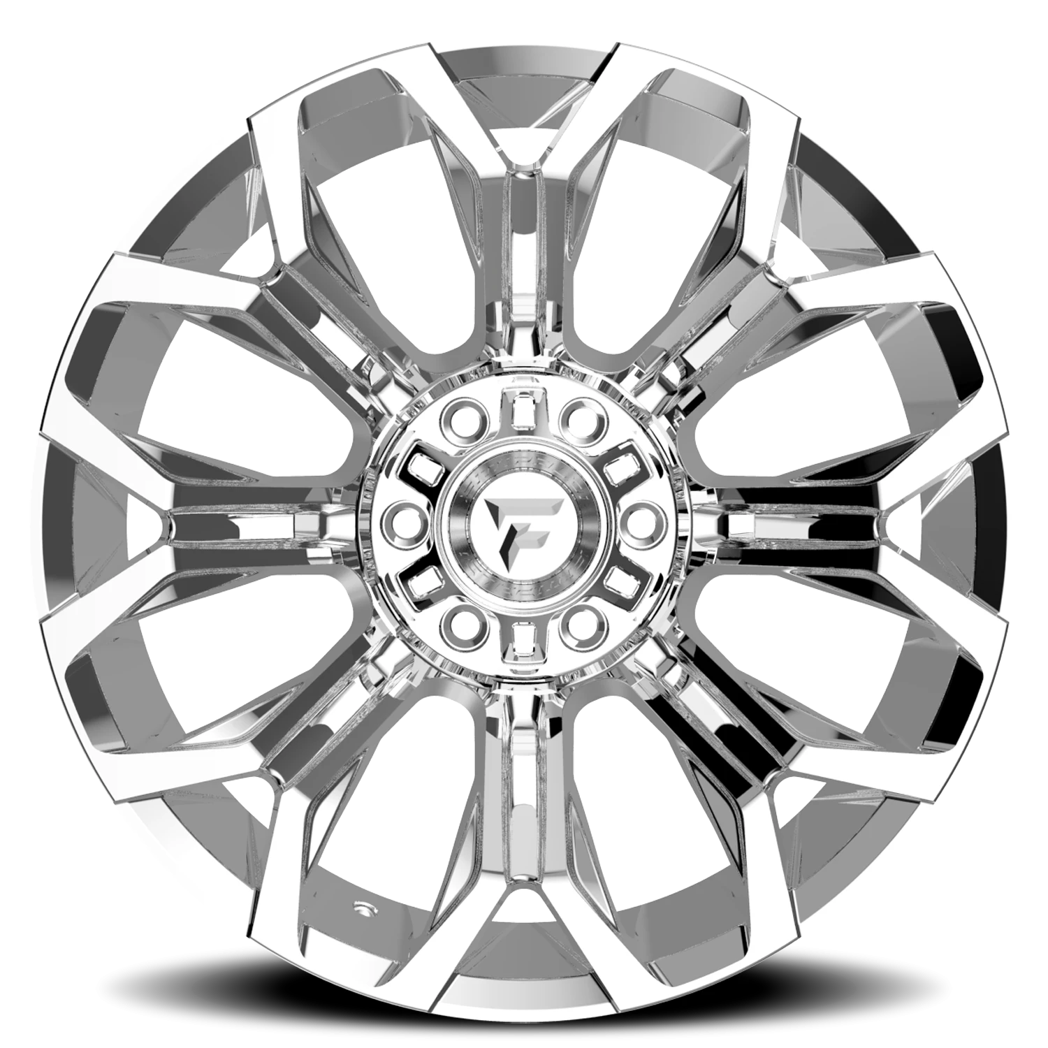 Fittipaldi Offroad Alpha Series 20x9 8x180 +18 Mirror Coat Chrome - Image 3