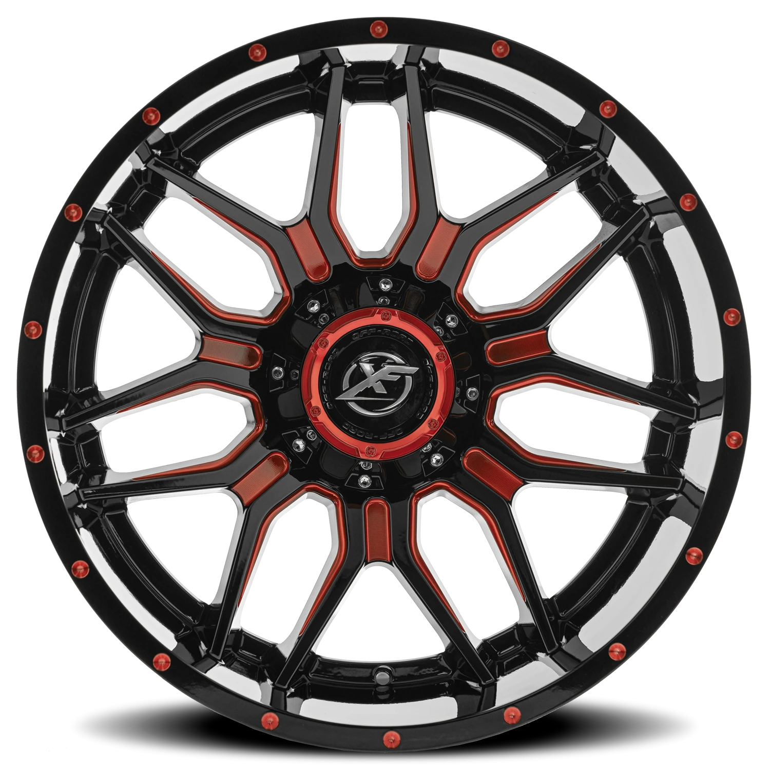 XF Off-Road XF-222 20x9 8x165.1 0 Black - Image 2