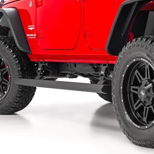 Rough Country Power Running Boards Dual Electric Motor 4 Door Jeep Wrangler Unlimited (07-18)
