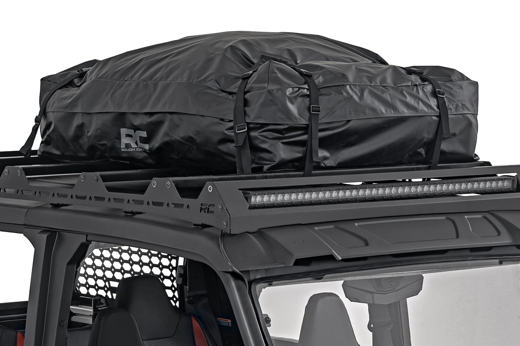 Rough Country Roof top Storage Soft Bag Gray Weatherproof