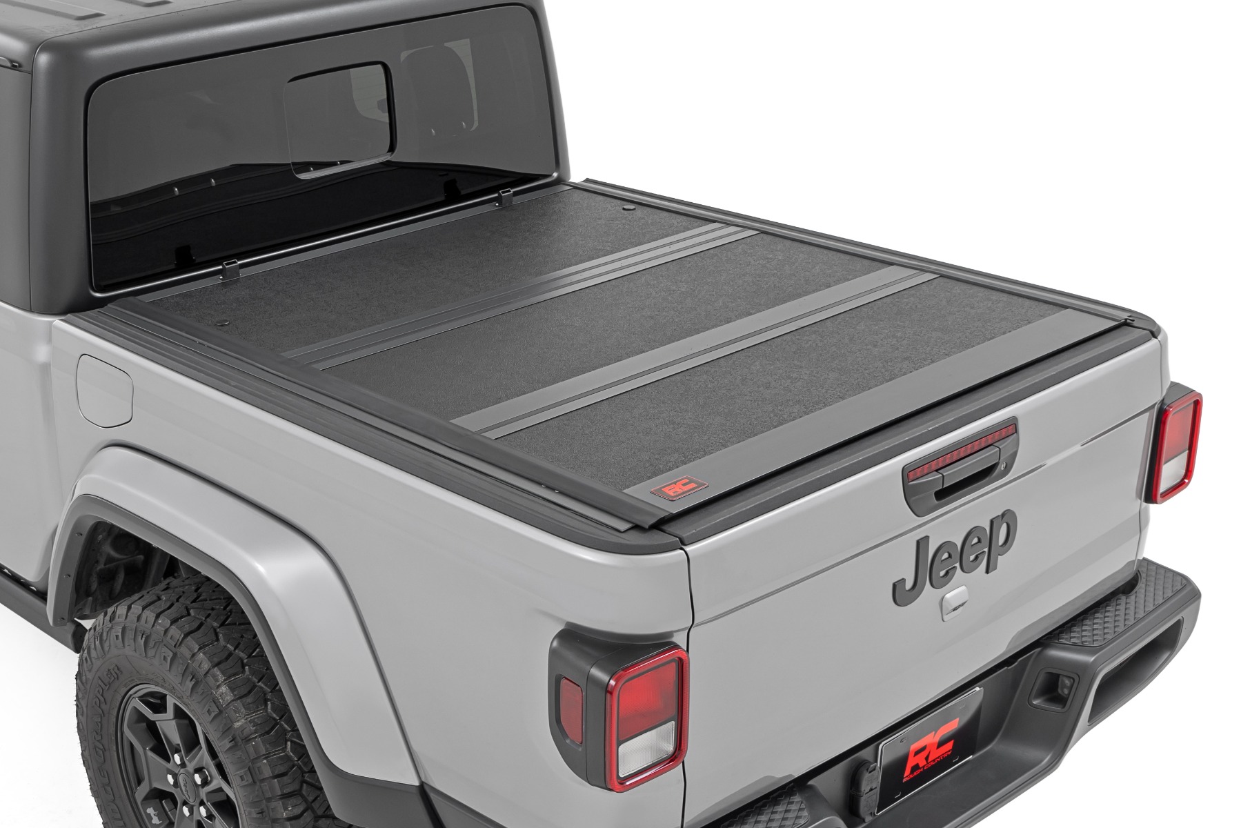 Rough Country Hard Low Profile Bed Cover 5′ Bed Jeep Gladiator JT 4WD (2020-2026)