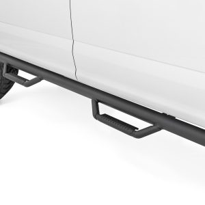 Rough Country Nerf Steps Cab Length Crew Ford F-150/Lightning/F-250/F-350/Raptor (15-26)