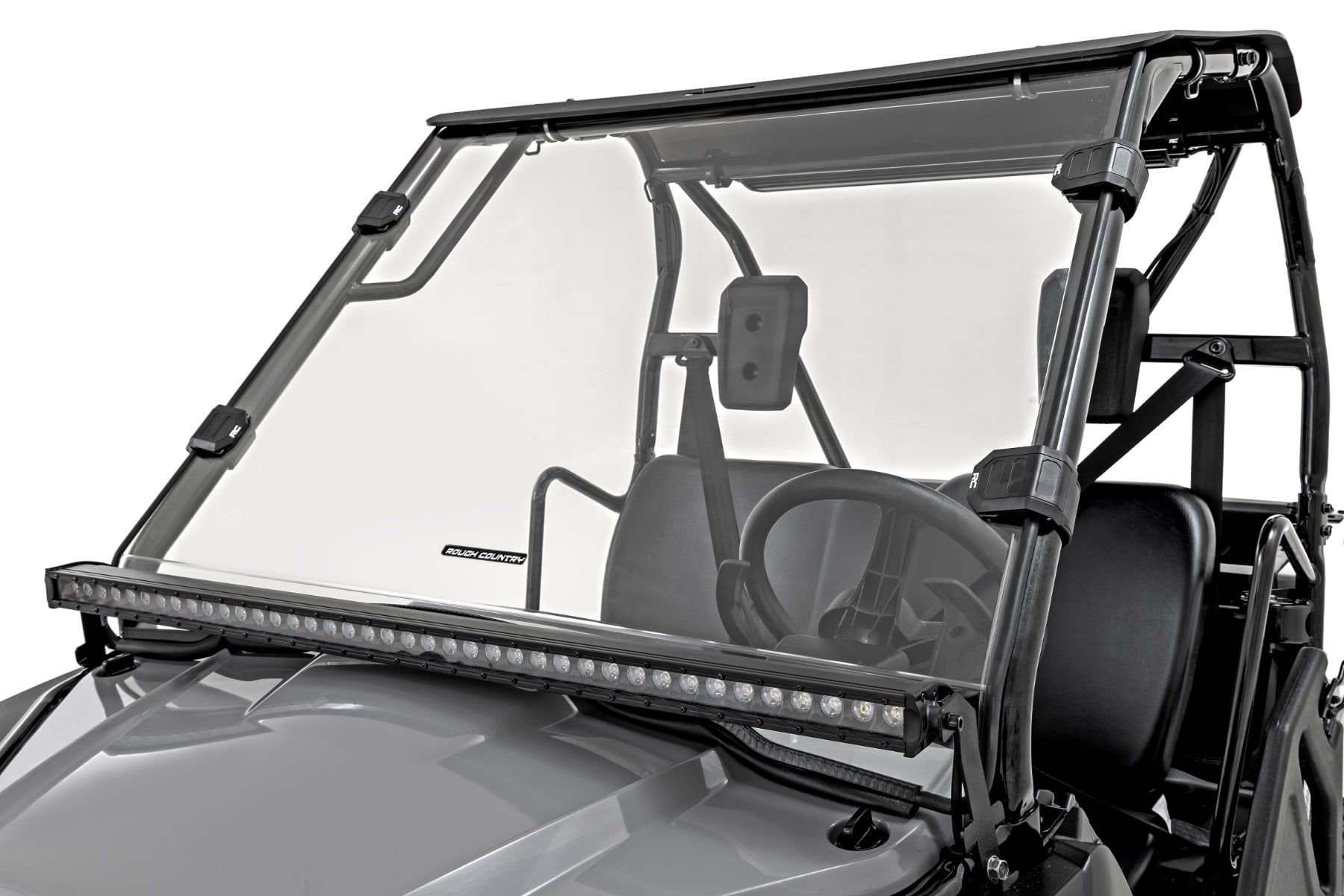 Rough Country Full Windshield Scratch Resistant Honda Pioneer 520