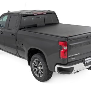 Rough Country Soft Roll Up Bed Cover 6’7″ Bed Chevy/GMC Sierra 1500 (19-26)/Silverado 1500 (19-26)